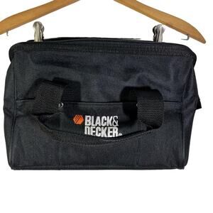 Black & Decker small black tool bag